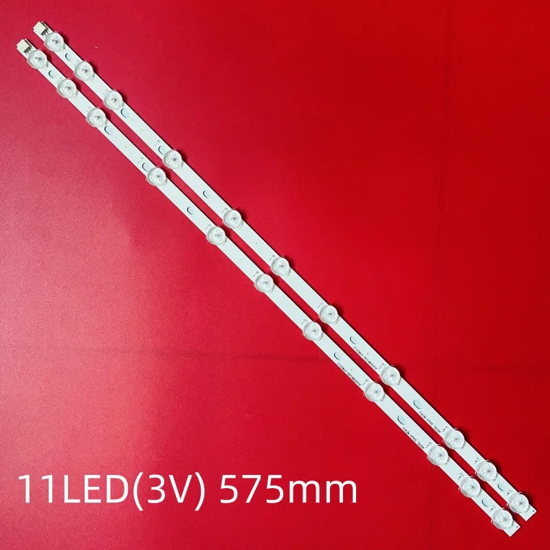 Set of 10 32 inch LED Bars to Replace VESTEL 574mm TV