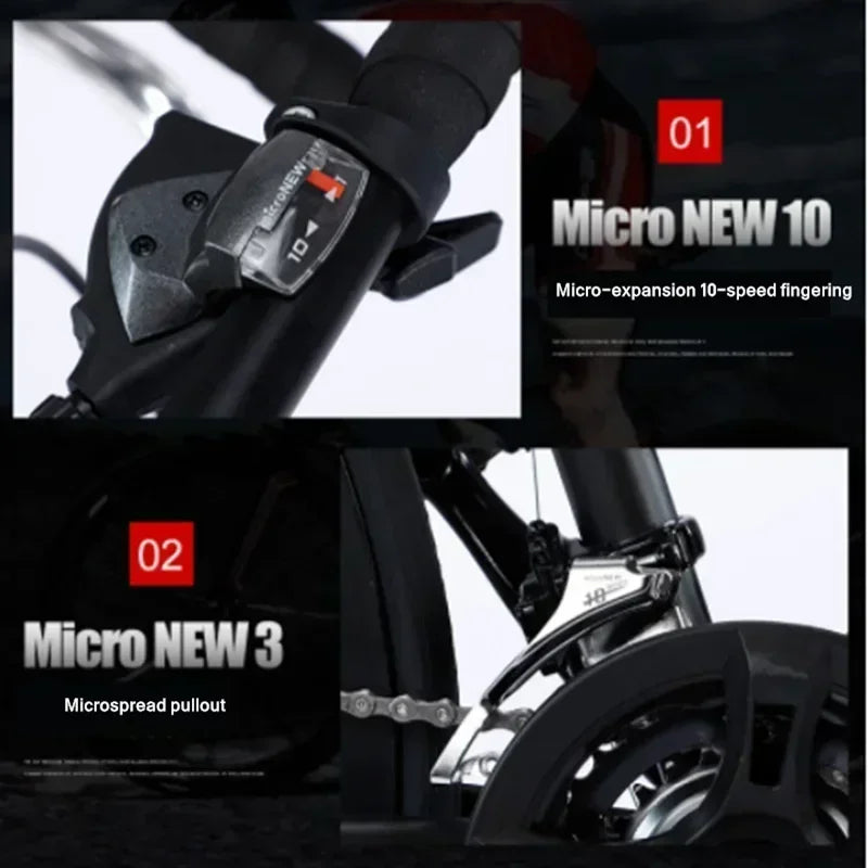 27/30 speed Bending Road Bike 700C Variable Speed ​​Adult Male Female Student Dual Disc Brake Bike Racing mountainbike