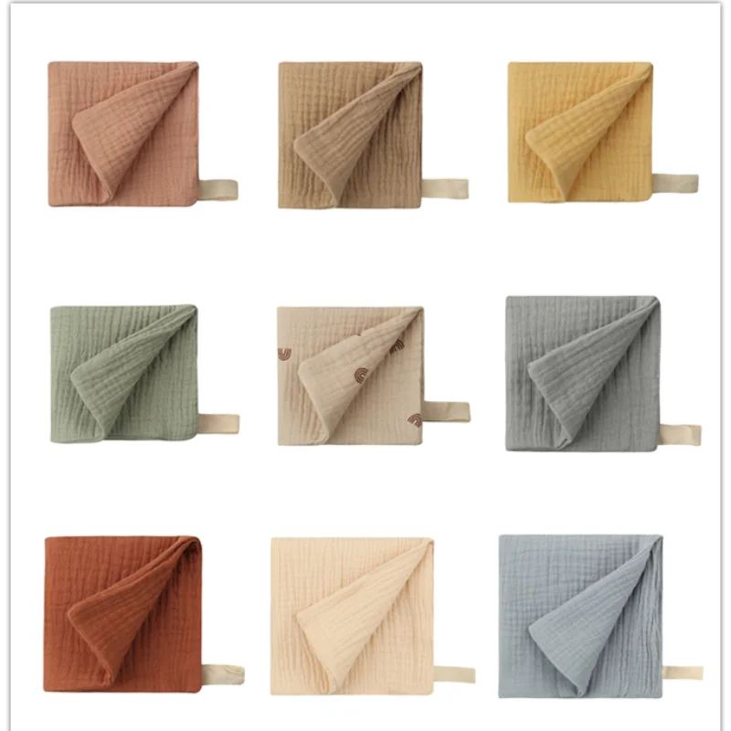 5-Piece Soft Cotton Newborn Bath Towels for Your Baby