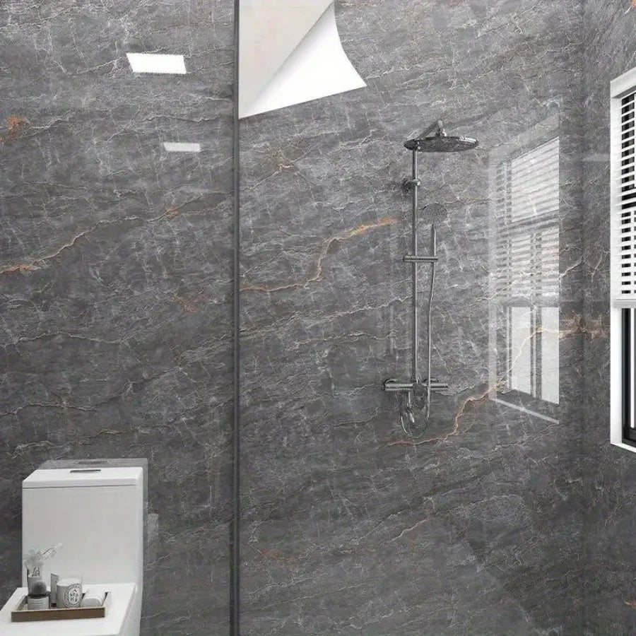 80CM Self-Adhesive Waterproof Marble Wallpaper