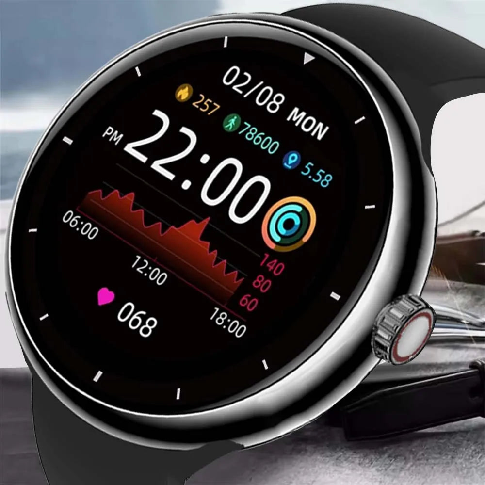 Smart watch 2025 - Waterproof IP67, sports for men and women