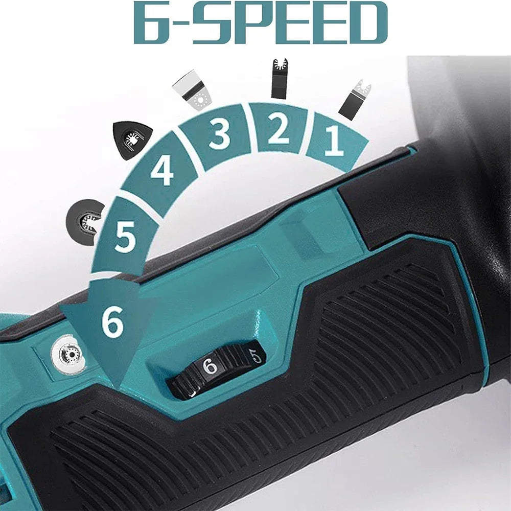 Brushless Electric Oscillating Multifunction Tool Wireless Woodworking Cutting Variable Speed ​​Trimmer Saw For Makita 18v Battery