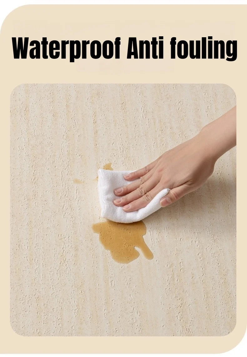 3D Self-Adhesive 3m Travertine Wallpaper