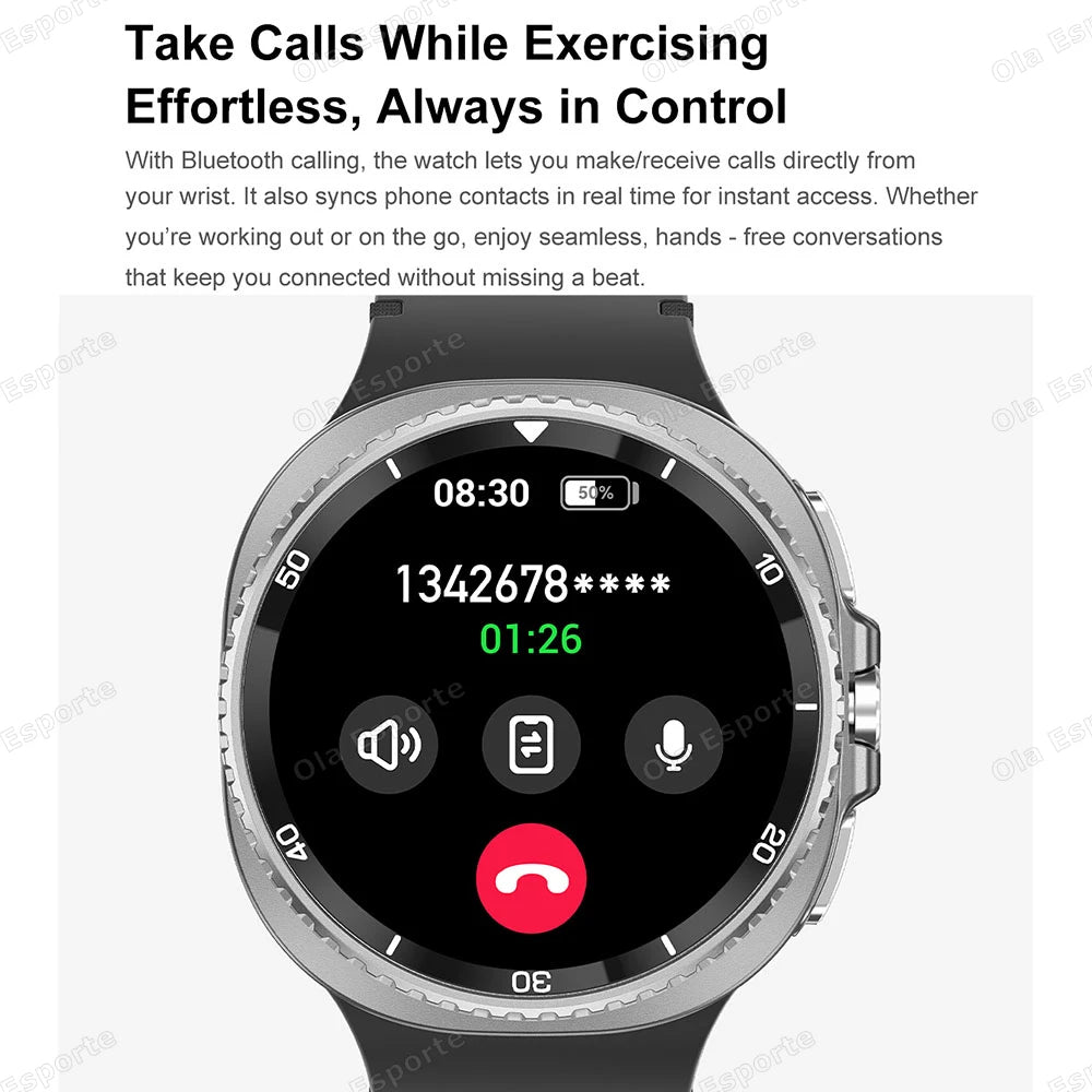 Smart Watch 8 Classic 2025 - Health &amp; Style