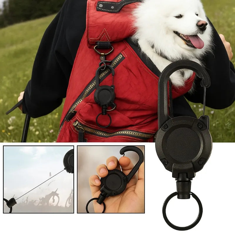 Multi-purpose Steel Cable Rope Climbing Rope with Durable Keychain