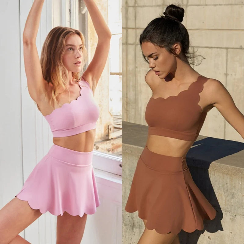 Chân Váy Thể Thao Nữ FUBEIKE Chống Lộ, Ôm Dáng