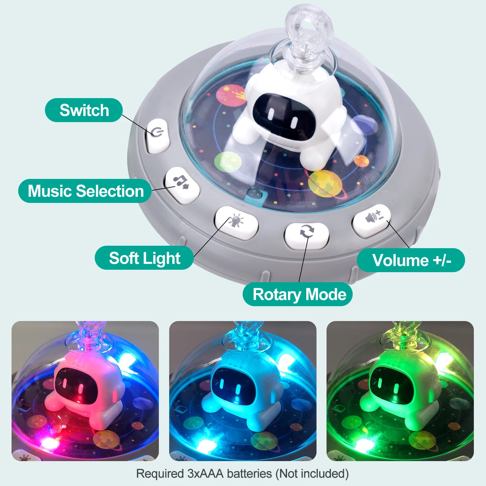 Vòng Đồ Chơi Treo Nôi Xe Đẩy Phát Triển Giác Quan