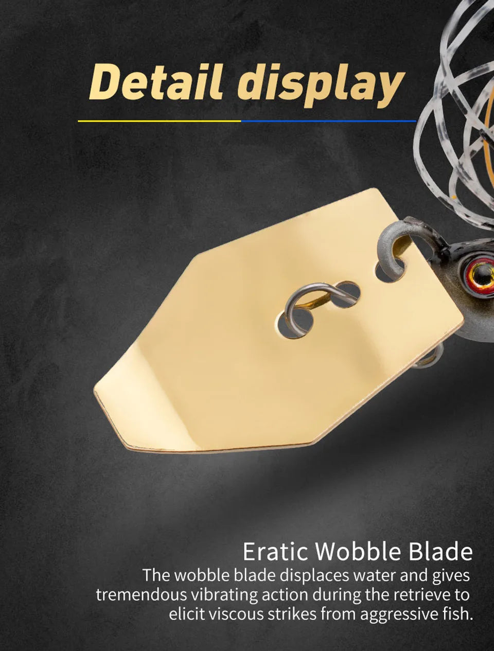 Mồi Câu Cá WALK FISH: Lưỡi Xoay Sắc Nét 7-21g