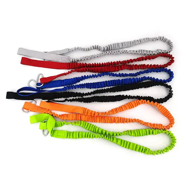 Tie Rope With Safety Hook Kayak Paddle Leash Adjustable Elastic For Kayak Paddles Canoe Oars Fishing Rods Rowing Boat Accessory