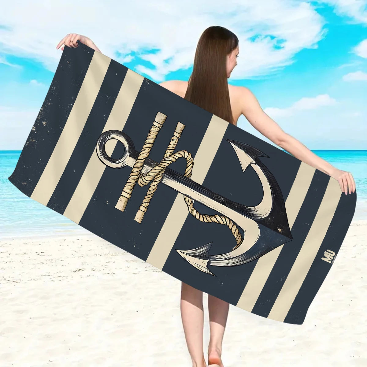 Khăn Đa Năng Sọc Neo - Du Lịch & Thể Thao