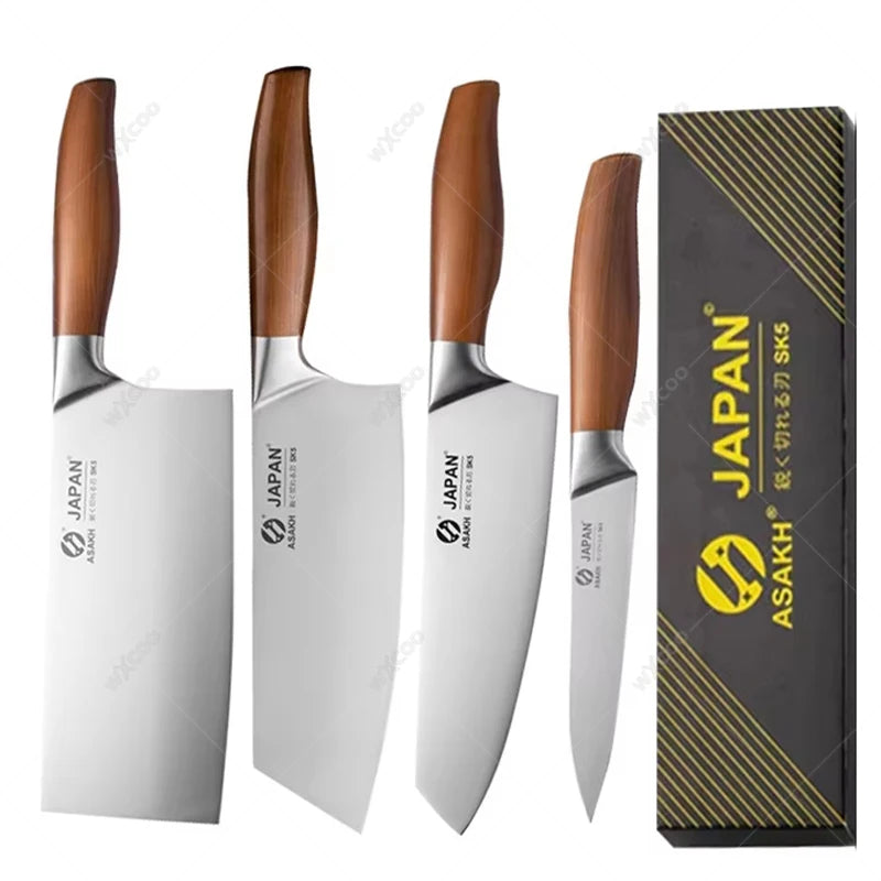 WXCOO Japanese Knife Professional Stainless Steel Multi-Purpose Kitchen