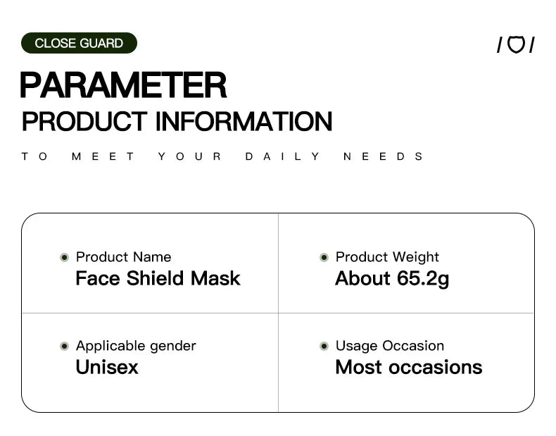 Mặt Nạ Kính Bảo Vệ Toàn Diện Chống Tia Nước