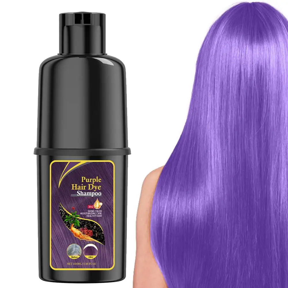 Shampoo Nhuộm Tóc Đen & Màu, Che Phủ Tóc Bạc