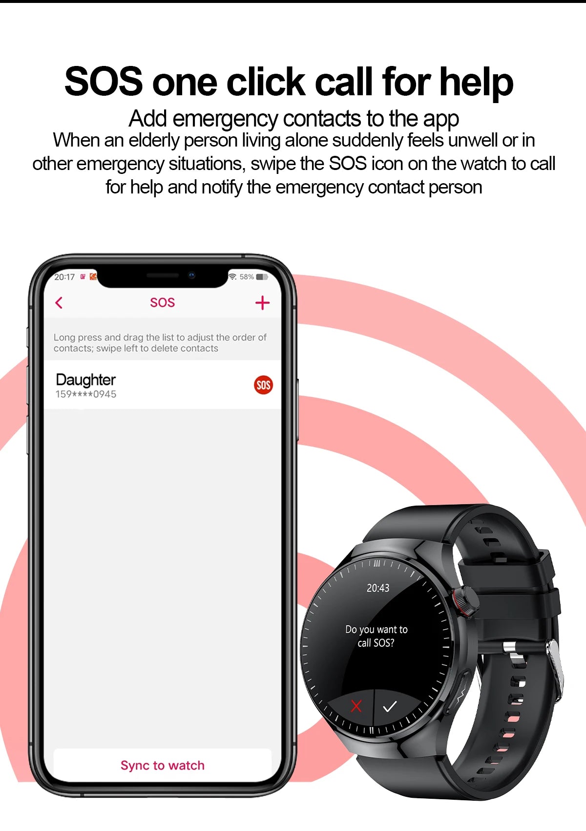 2025 Medical Smartwatch: Oxygen, Fat, ECG+PPG Measurement