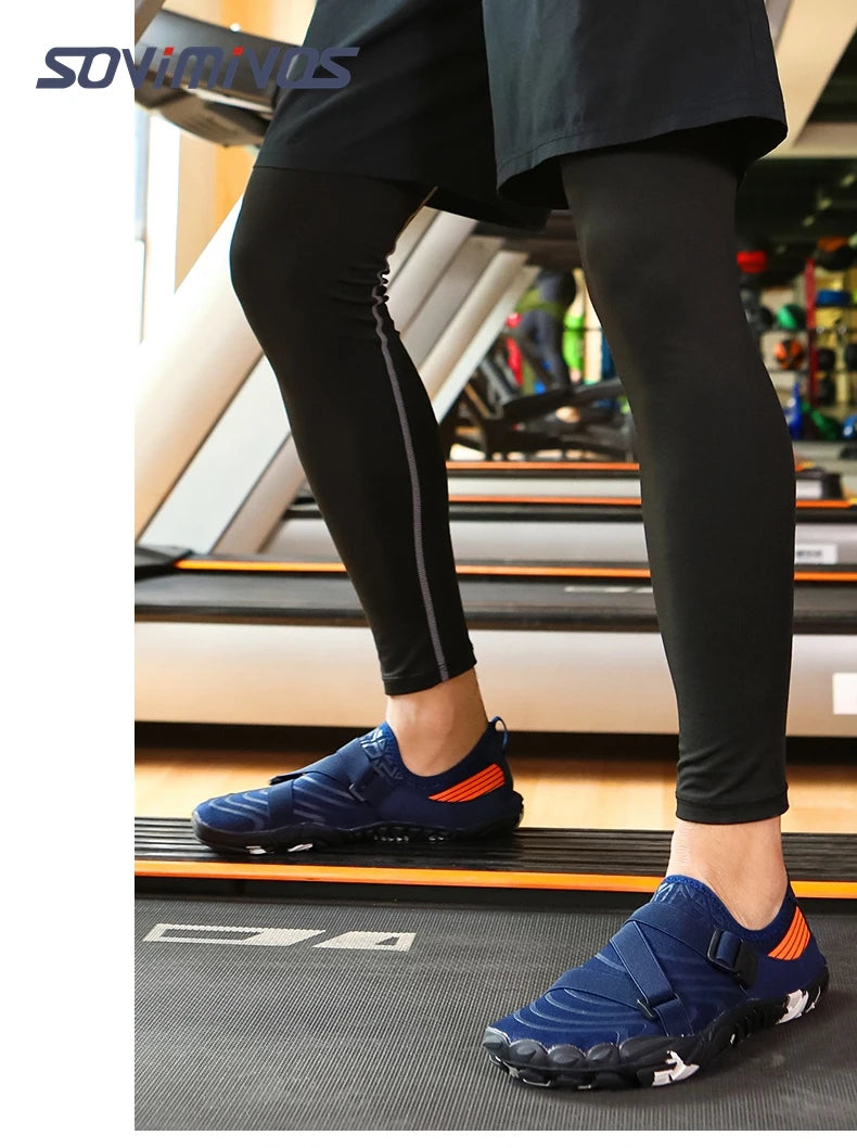 Giày Chạy Bộ Tối Giản Nam Nữ Đế Mỏng Rộng Ngón