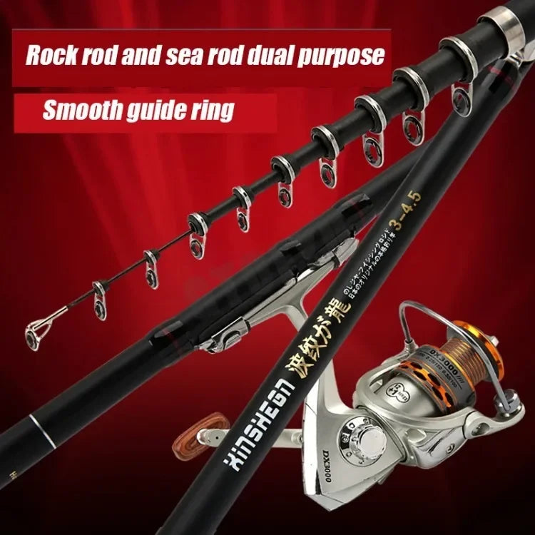 Multi-function Travel Fishing Rod 2.7-6.3M