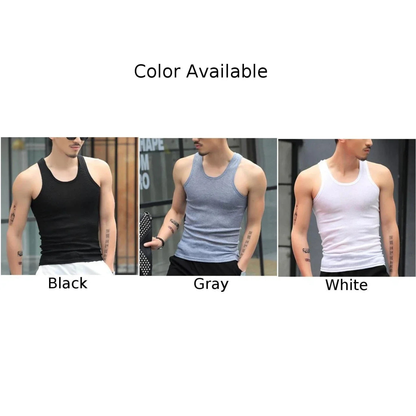 Áo Ba Lỗ Nam Tập Gym Thể Thao Thoáng Mát Fashion - Daisan Mart