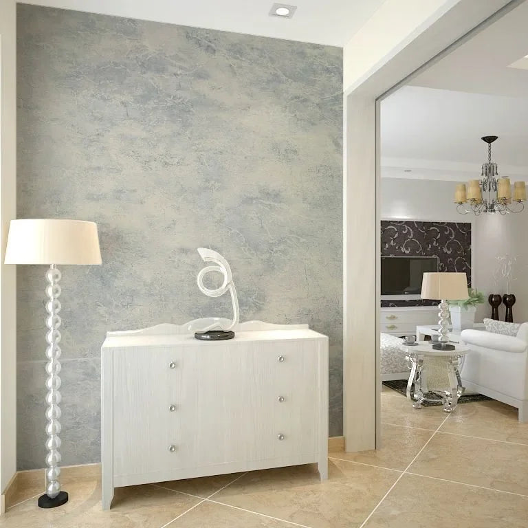 Bronzing Non-Woven Fabric Cement Wallpaper