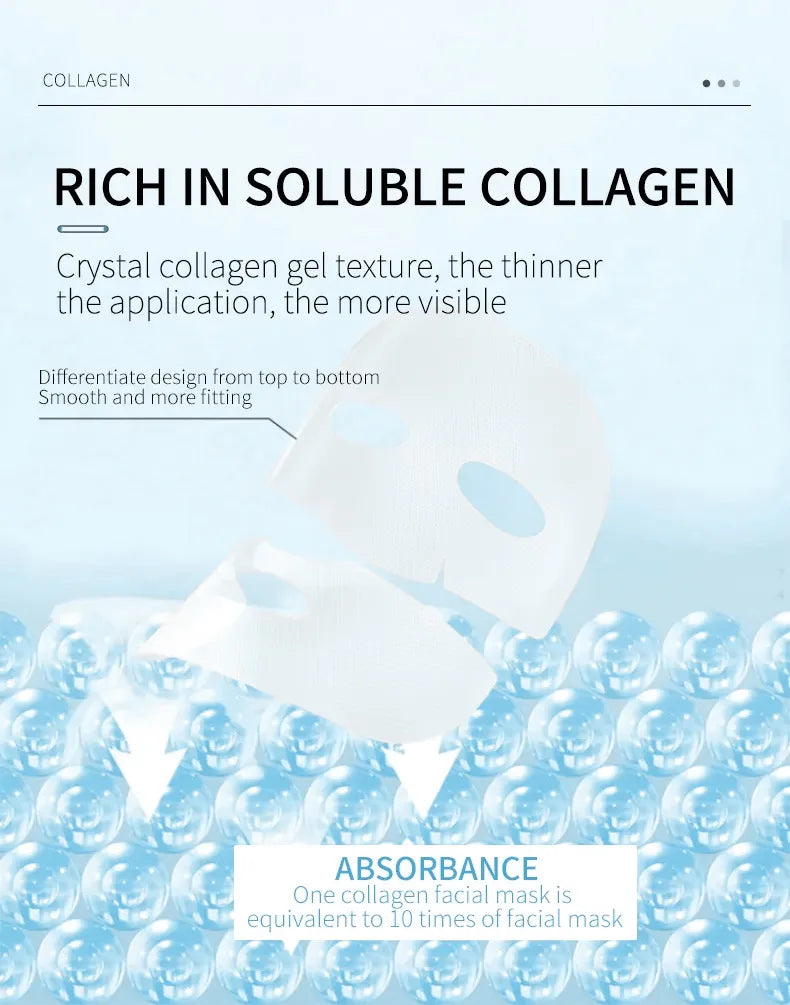 Collagen Mask Deeply Moisturizes, Tightens Pores