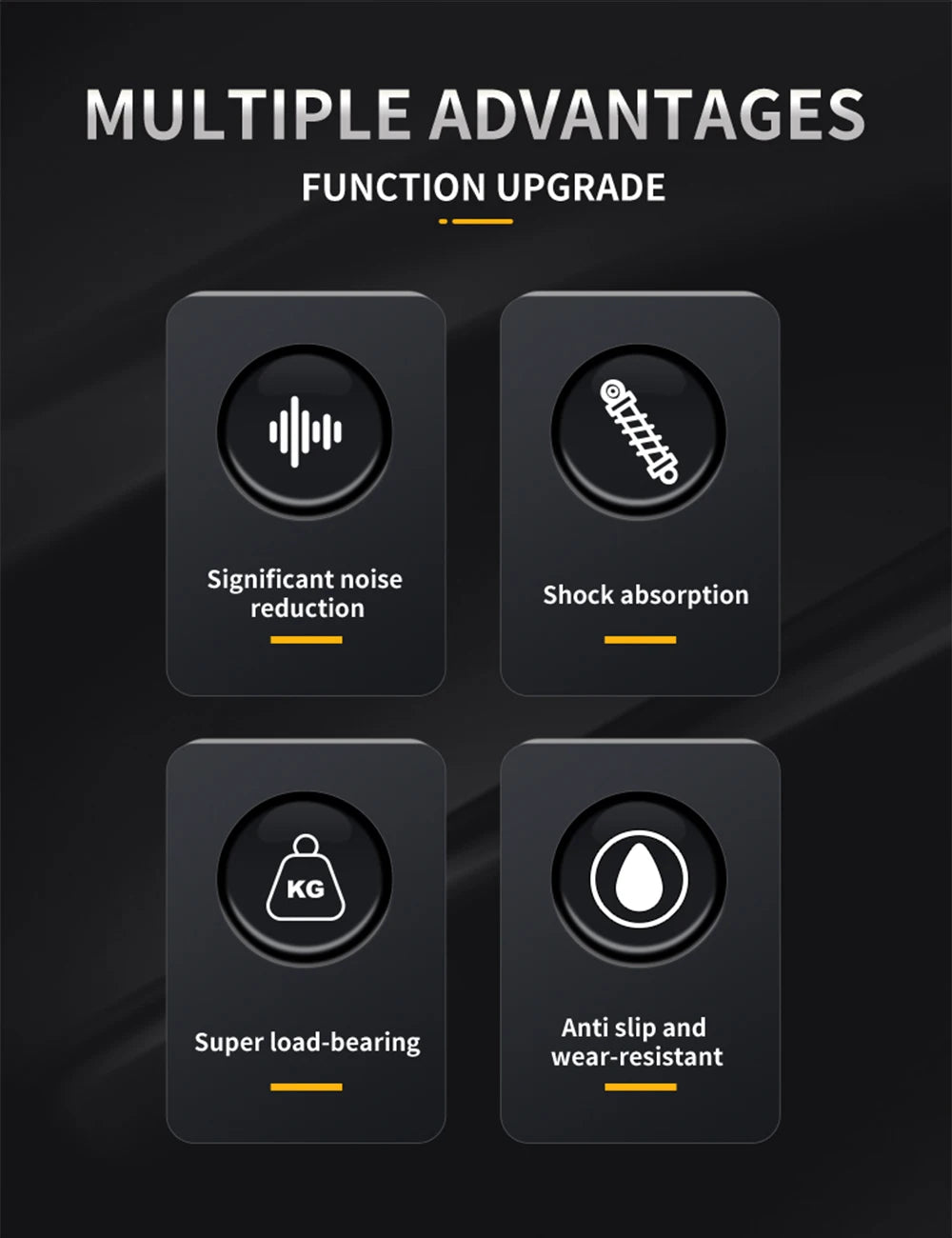 Chân Đế Nhôm Chống Rung Cao Cấp Cho Amply & Loa