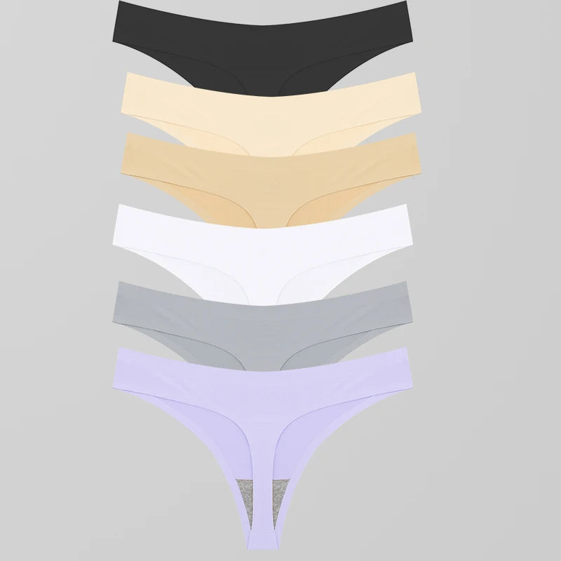 Bikini 6 Chiếc - Quần Lót Nữ G-String Thoáng Mát