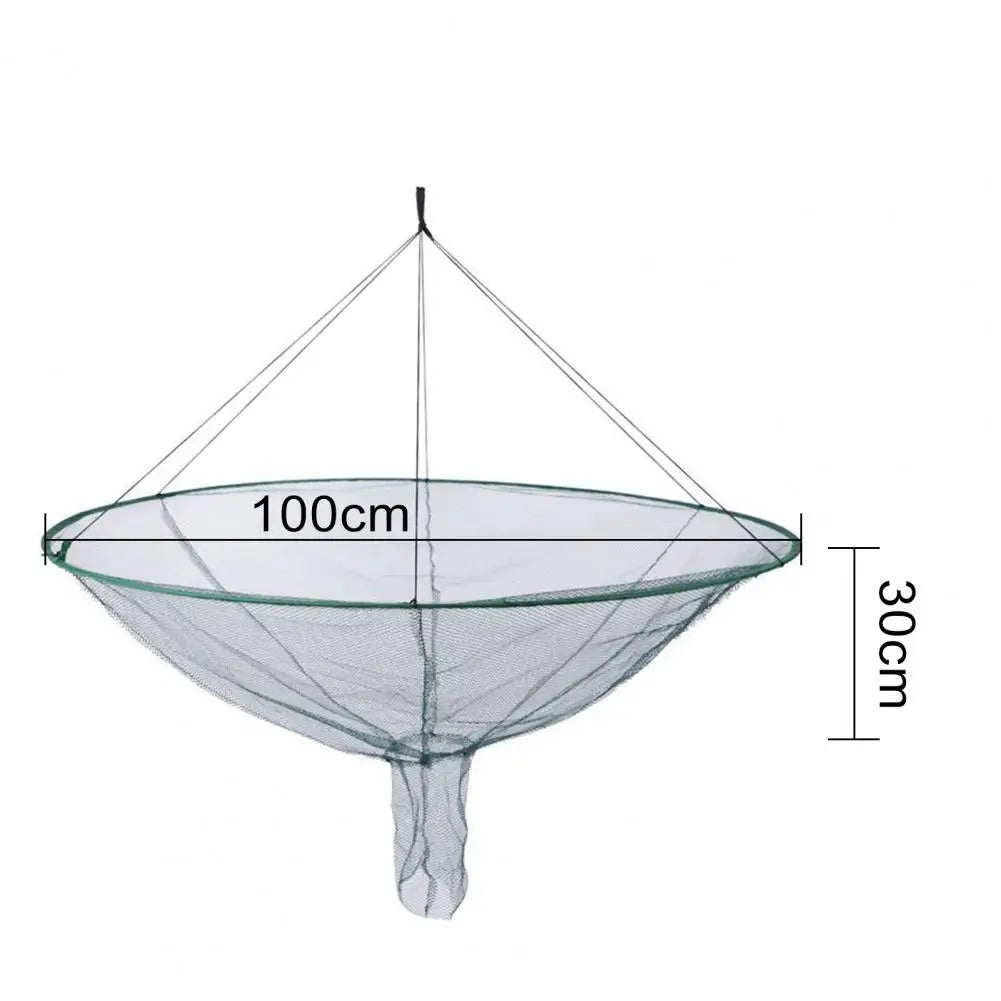 Convenient Multi-Purpose Folding Fishing Net for Shrimp, Crab, Fish