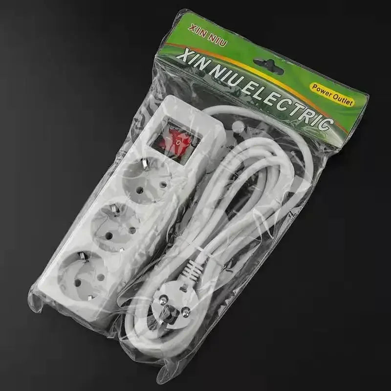 Đa Năng PowerStrip 2m - 3-5 Ổ Cắm Tiện Dụng EU - Daisan Mart