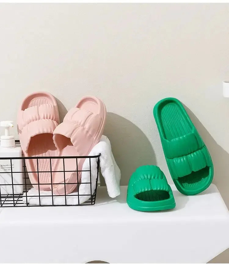 Dép Đi Trong Nhà Đế Mềm Chống Trượt Nam Nữ Hè