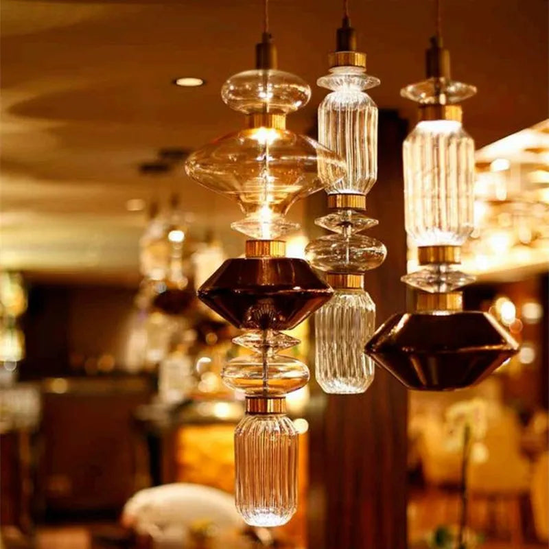 Đèn Thả LED Bắc Âu Trang Trí Quán Bar, Phòng Ngủ - Daisan Mart