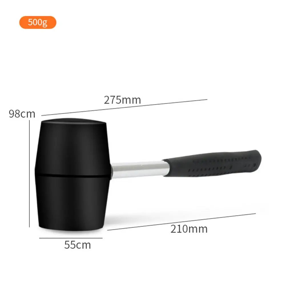 Multifunctional Rubber Hammer Multi Tool Floor Tile Marble Special Home Beef Tendon Mallet Hammer 300g 400g 500g 750g 1000g