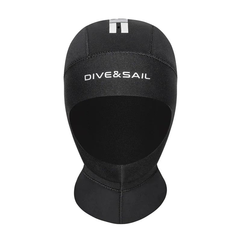 5MM Neoprene Diving Helmet Winter Thickening Warmth with Shoulder Hood Diving Clothing Accessories Diving Helmet S/M/L/XL - Daisan Mart