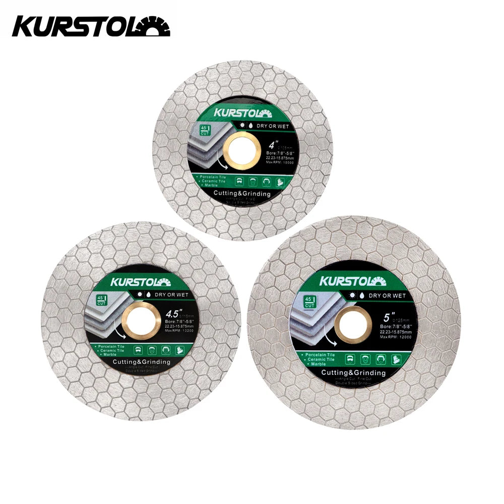 KURSTOL Multi-Purpose Diamond Cutting Disc 105/115/125mm