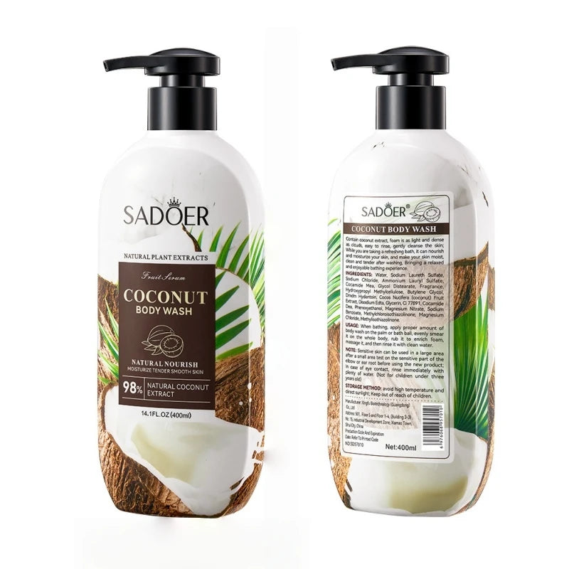 Moisturizing Coconut Shower Gel 400ml - Coconut Fragrance