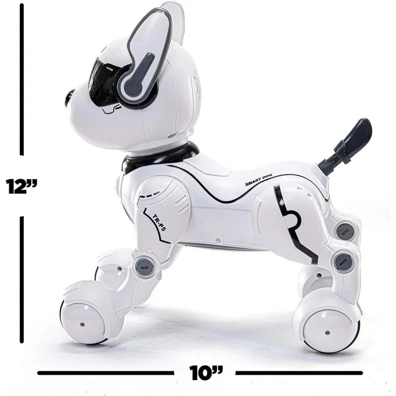 Intelligent Robot Dog- Interactive Smart Programmable Rechargeable with Remote Control, Voice and Touch Features - Daisan Mart