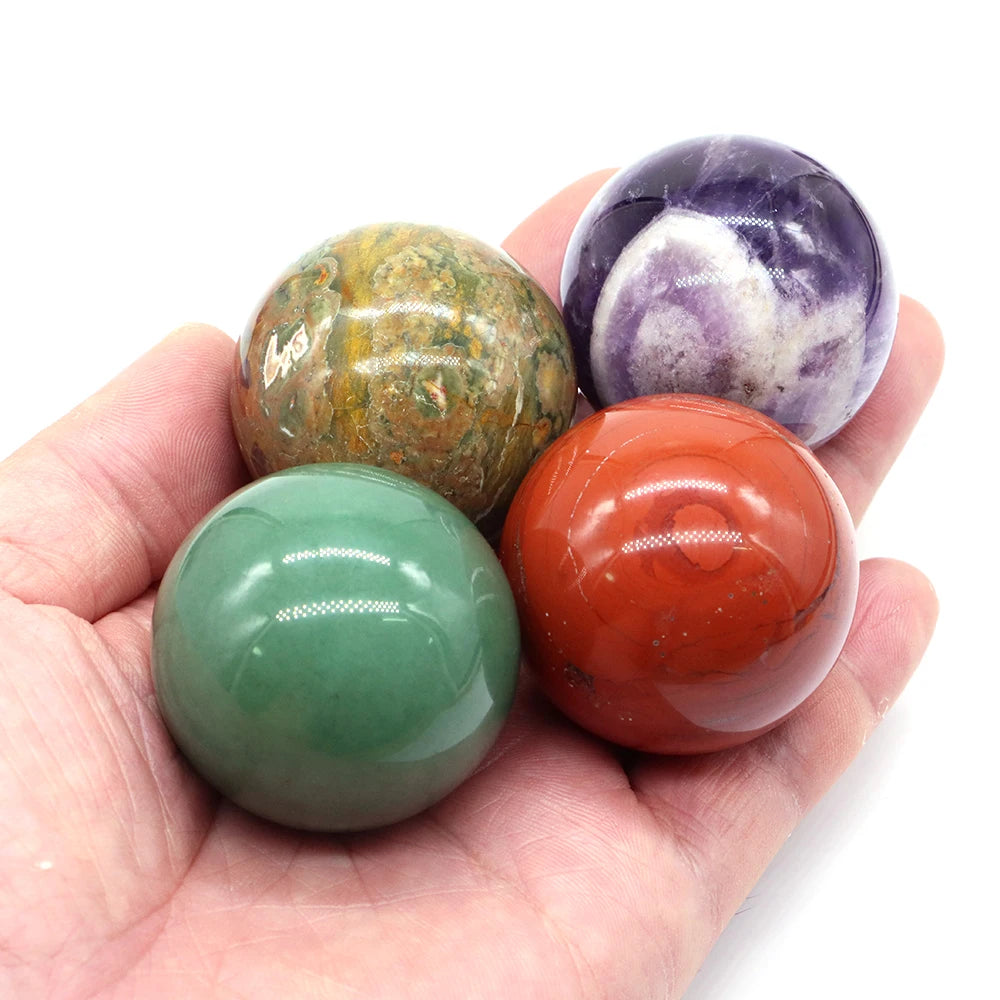 40MM Natural Feng Shui Meditation Gemstone Ball