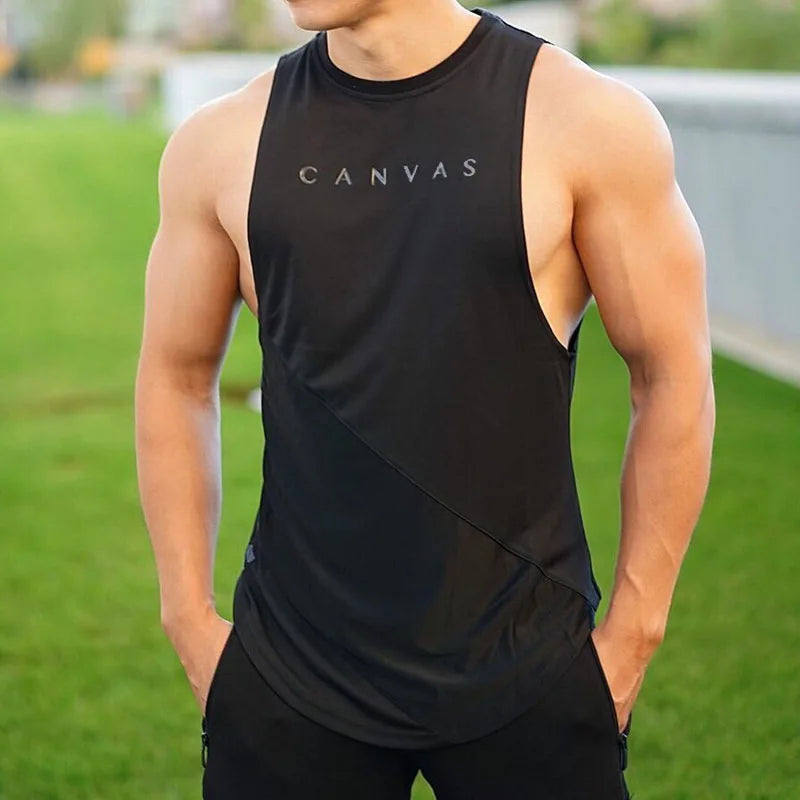 Áo Tank Top Thể Hình Nam Tập Gym Không Tay Thoáng Mát - Daisan Mart