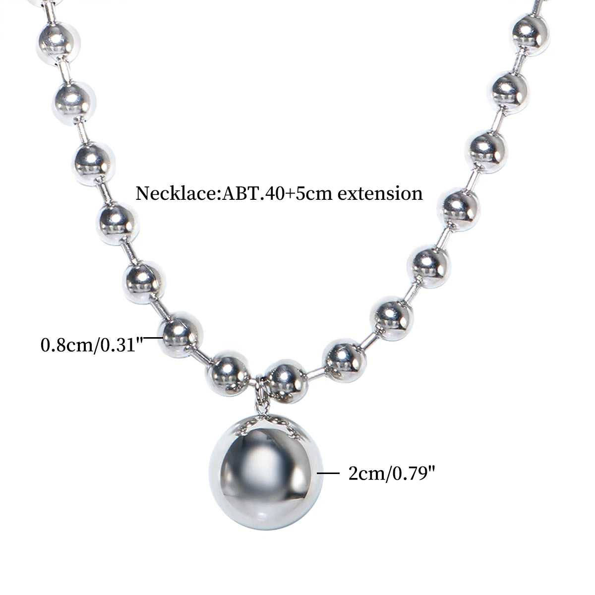 Punk Style Hollow Metal Bracelet Necklace Set