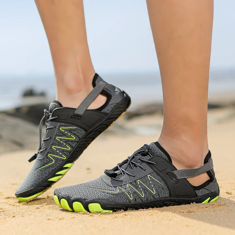 Giày Lội Nước Unisex Chống Trượt Biển Sông Cỡ Lớn