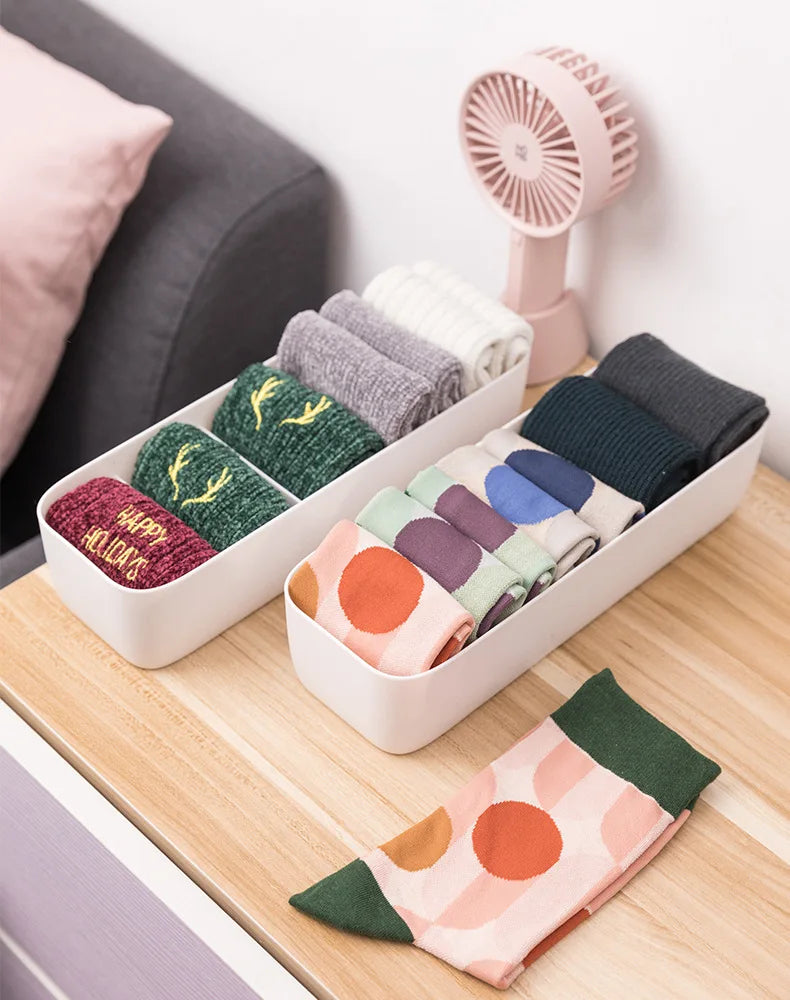 Multi-function Plastic Drawer Socks and Clothes Storage Box