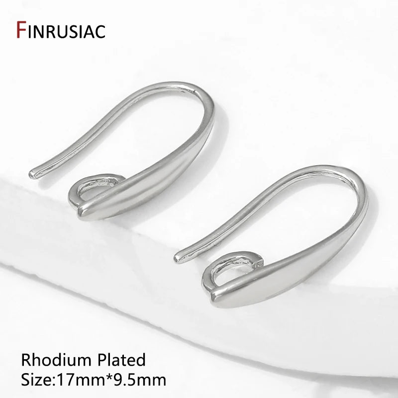 14K Gold Plated Earring Hooks - DIY Jewelry Making Accessories