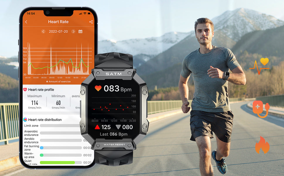 2025 Multi-function Sports Smart Watch Waterproof