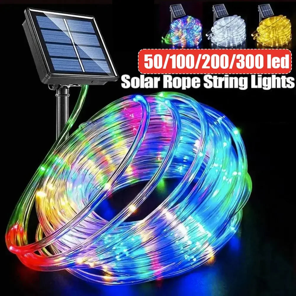 Solar LED String Lights for Outdoor Decoration