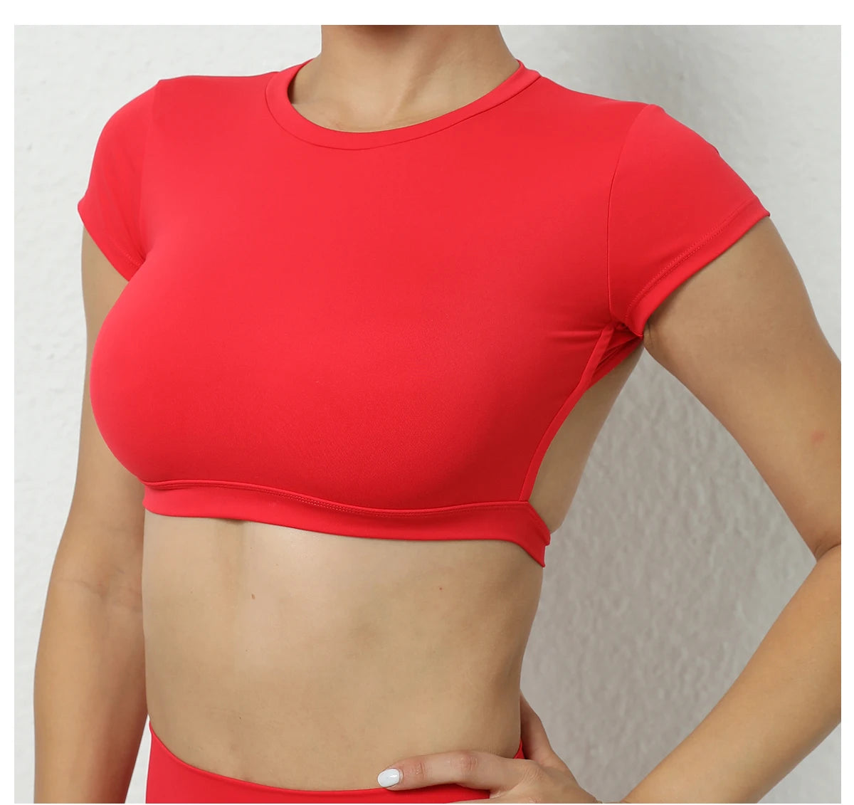 Women's Backless Sports Top Yoga Gym Fitness