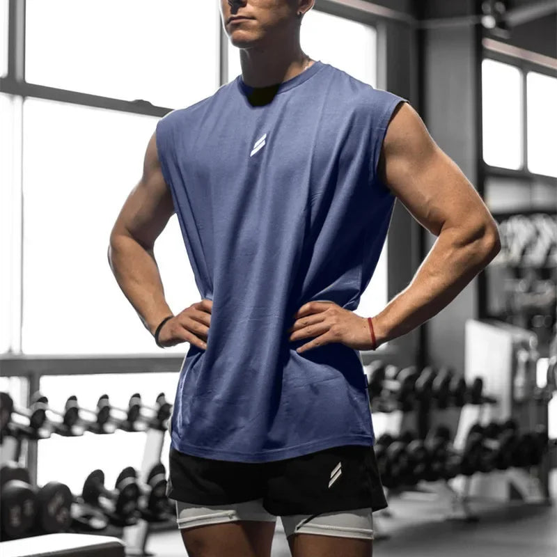 Men's Breathable Mesh Quick Dry Sports Tank Top