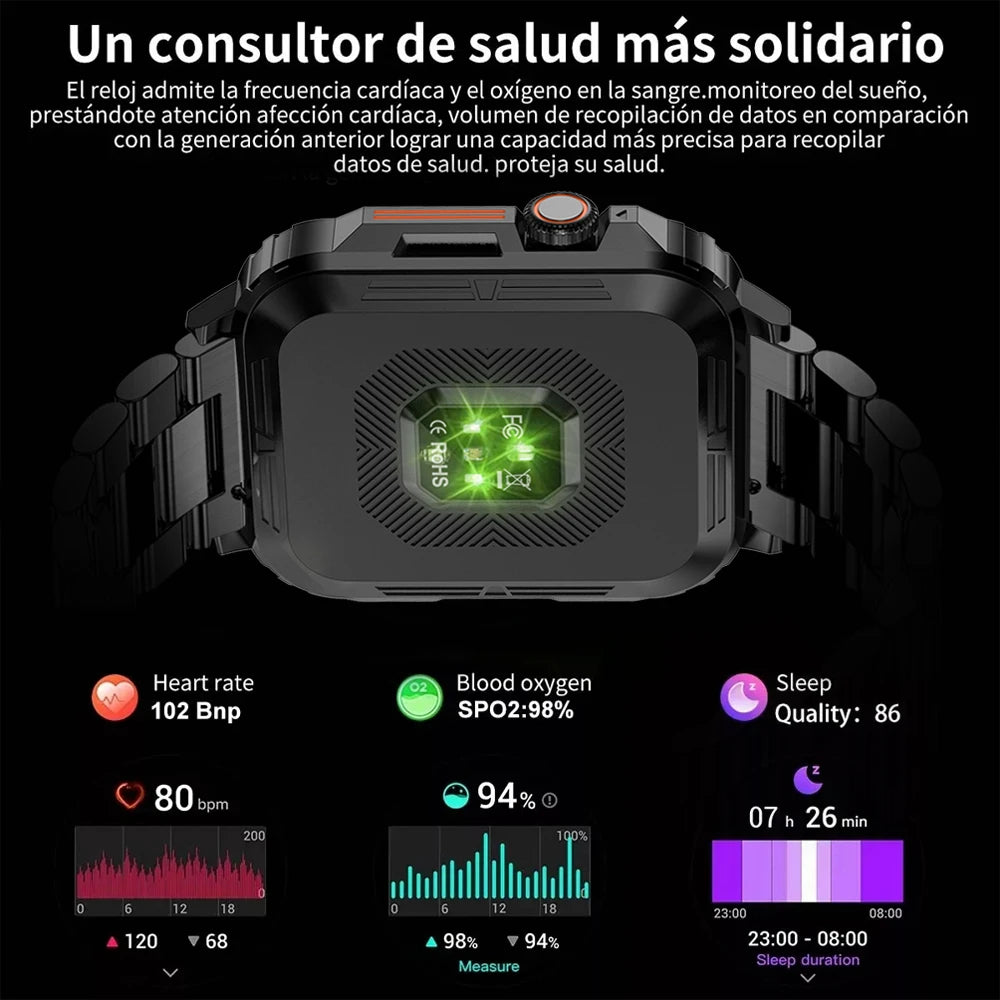 SmartWatch Nam 1.95 - Chống Nước, Gọi Bluetooth