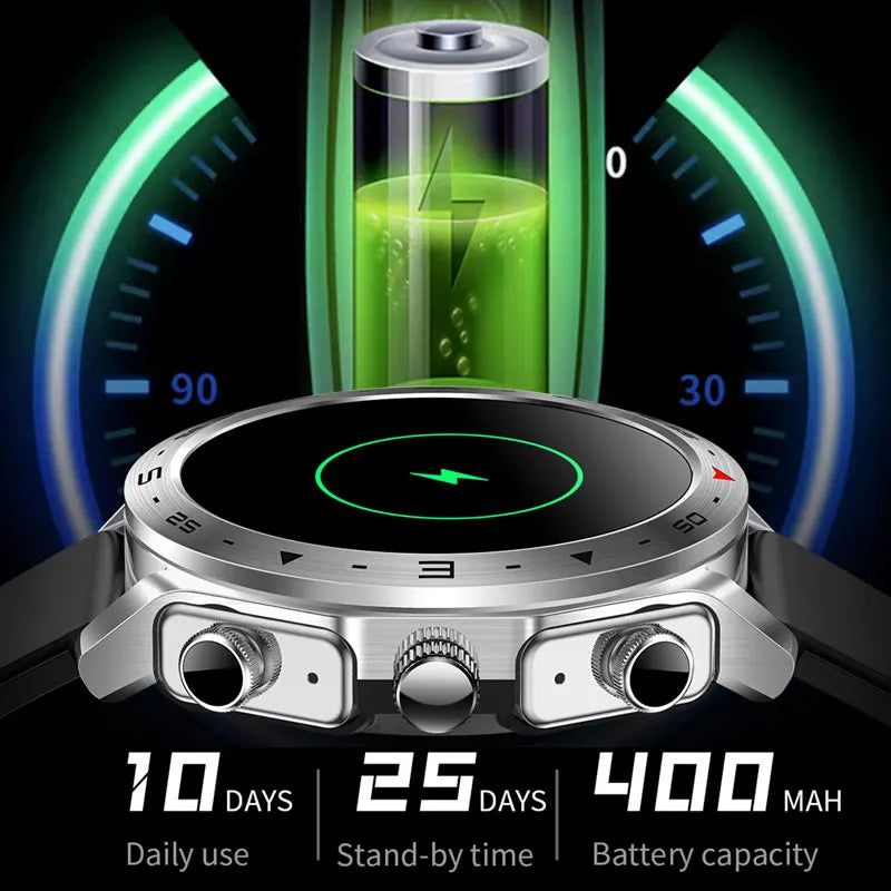 Đồng Hồ Thông Minh 2025 Kèm Tai Nghe TWS Chống Nước