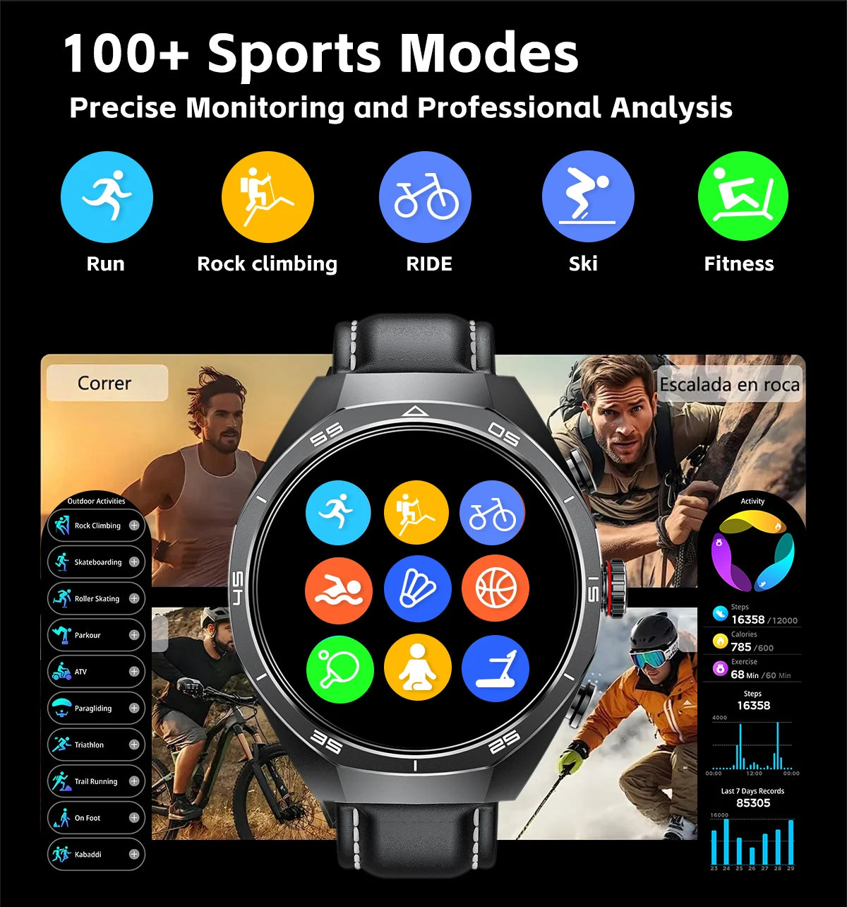 Đồng Hồ Thông Minh TWS 2in1 Chống Nước IP67 Bluetooth