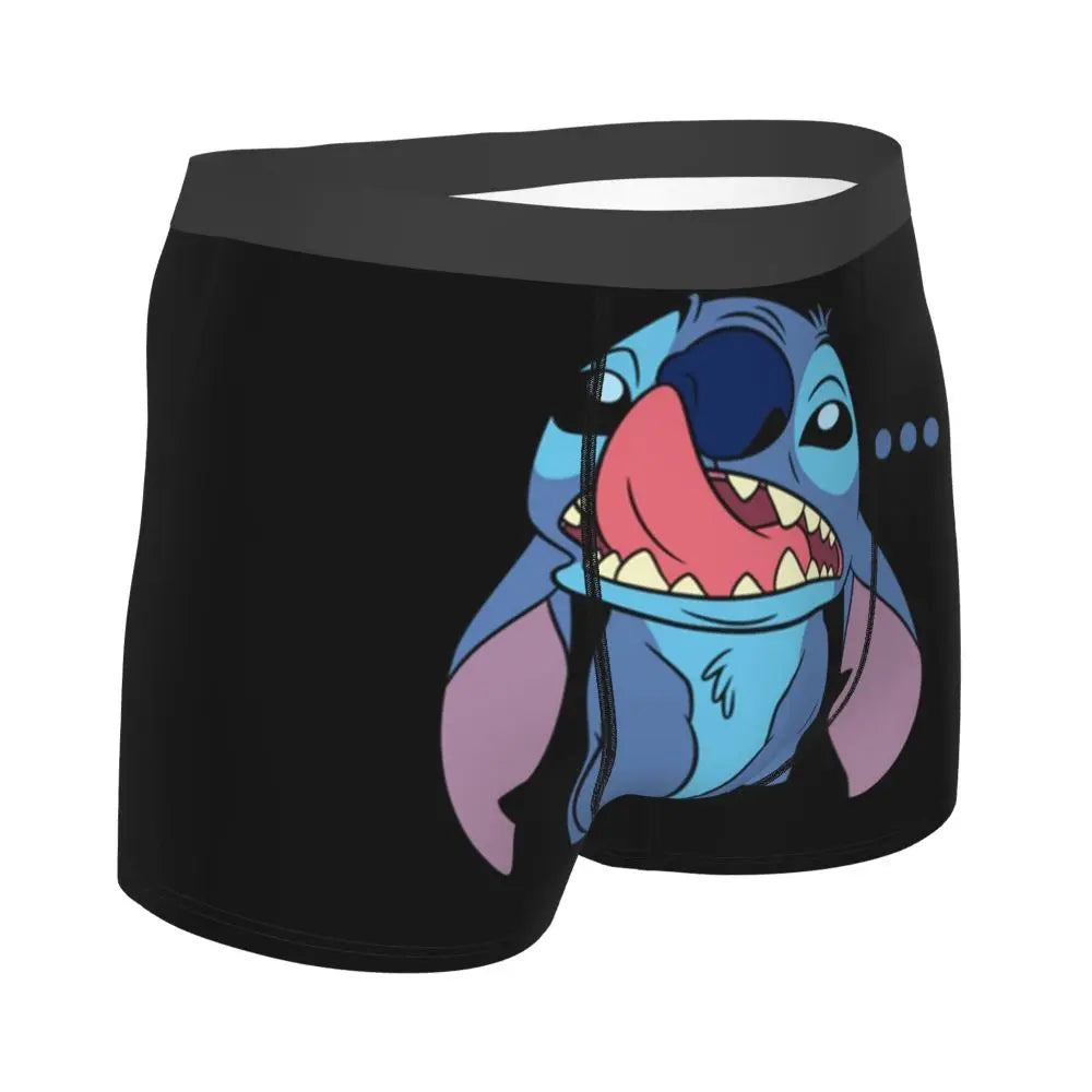 Quần Sịp Nam Lilo Stitch Thoải Mái Phong Cách Anime