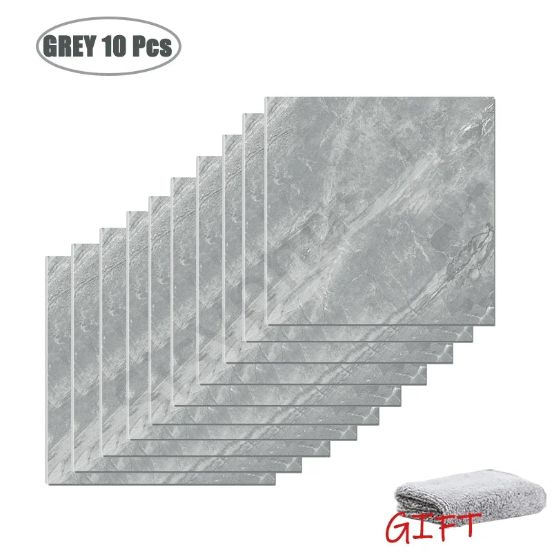Miếng Dán Tường Vân Đá PVC Chống Nước 10-50 Miếng - Daisan Mart