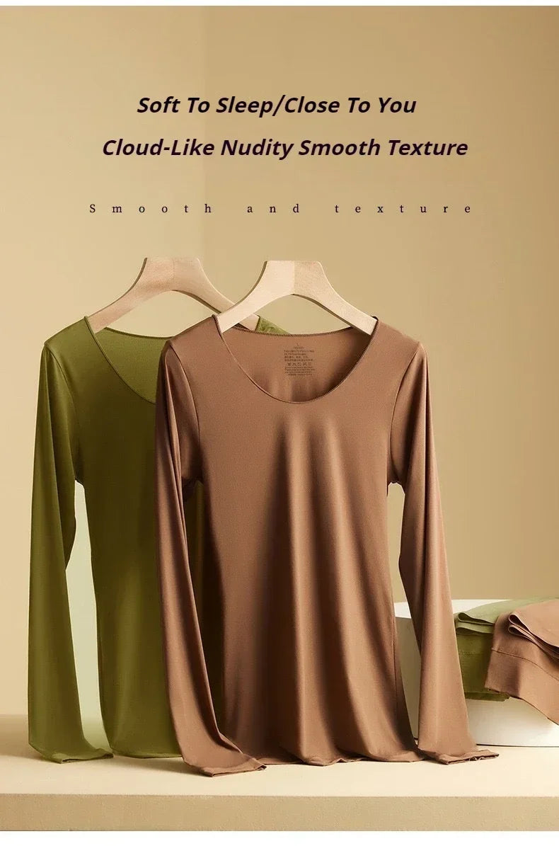 2025 Warm Moisturizing Ultra-Thin Women's Underwear Set